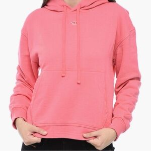 Diesel F-Jaral-Hood-D logo-embroidered hoodie